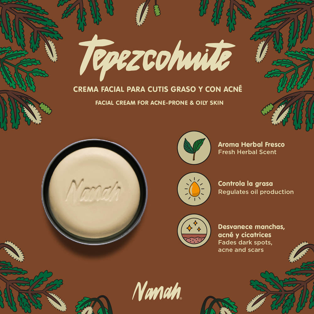 Crema Facial de Tepezcohuite