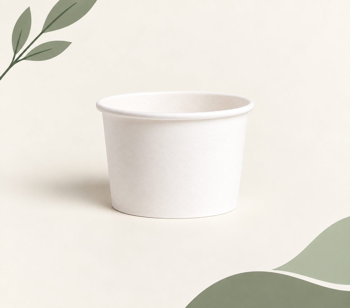 Contenedor térmico 8 oz (Papel / Cartón)