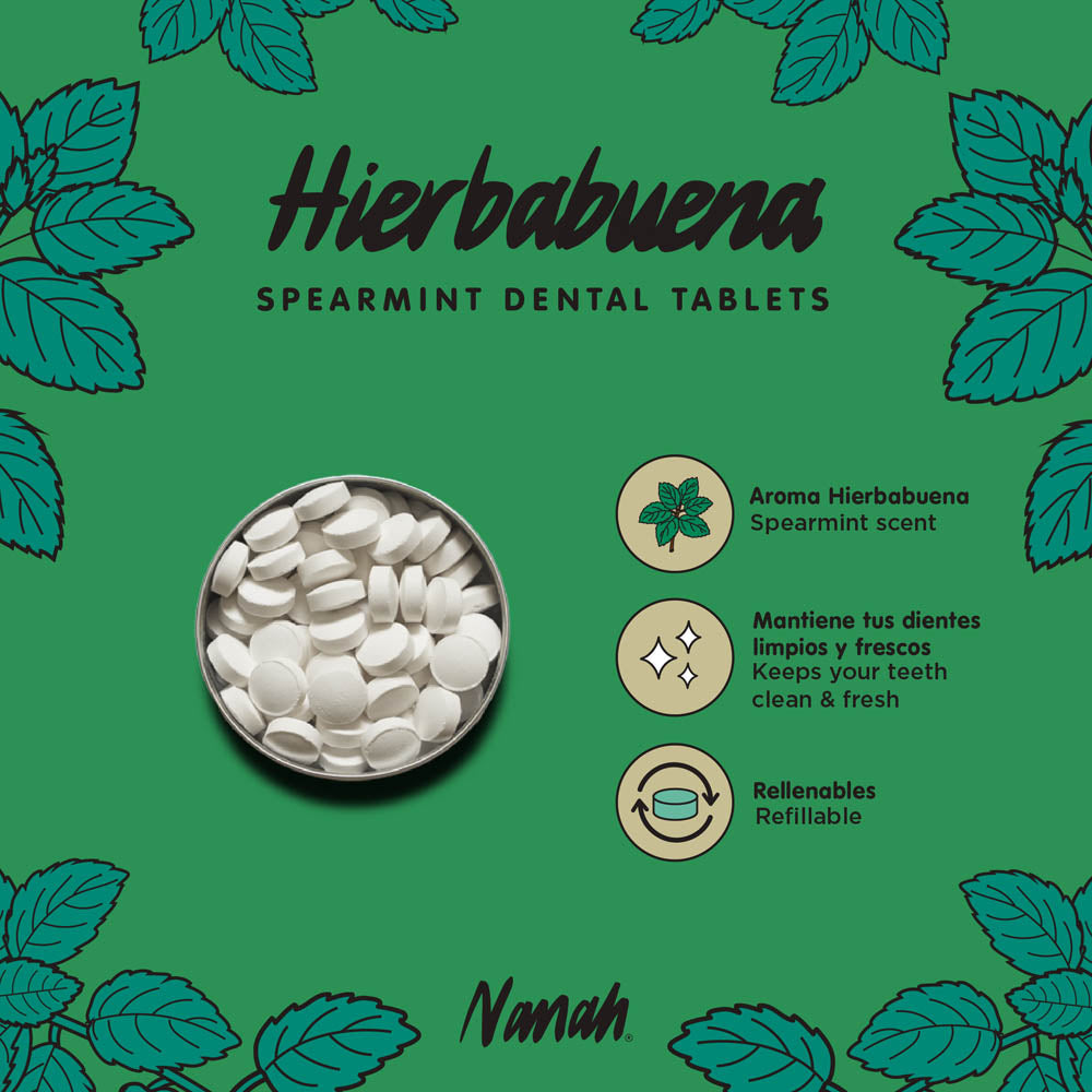 Pasta Dental en Tabletas con Nano-Hidroxiapatita |