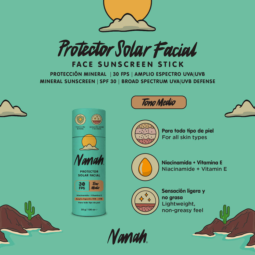 Protector Facial Tono Medio