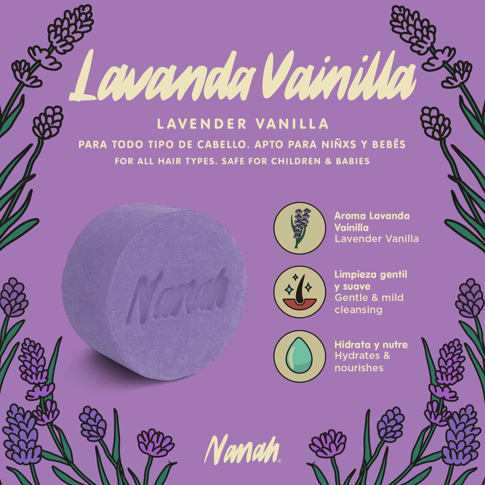 Shampoo de Lavanda Vainilla