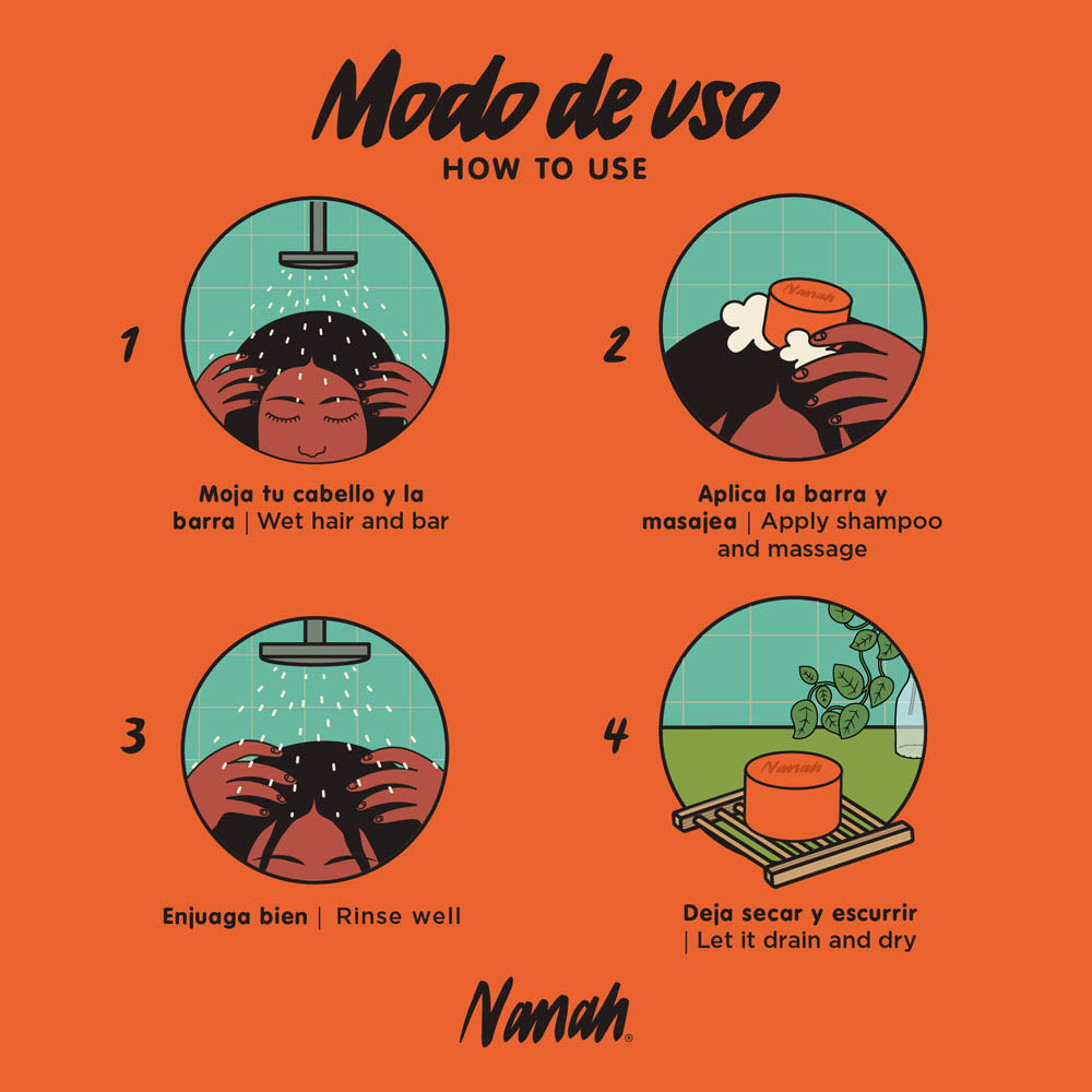 Shampoo de Papaya Mandarina