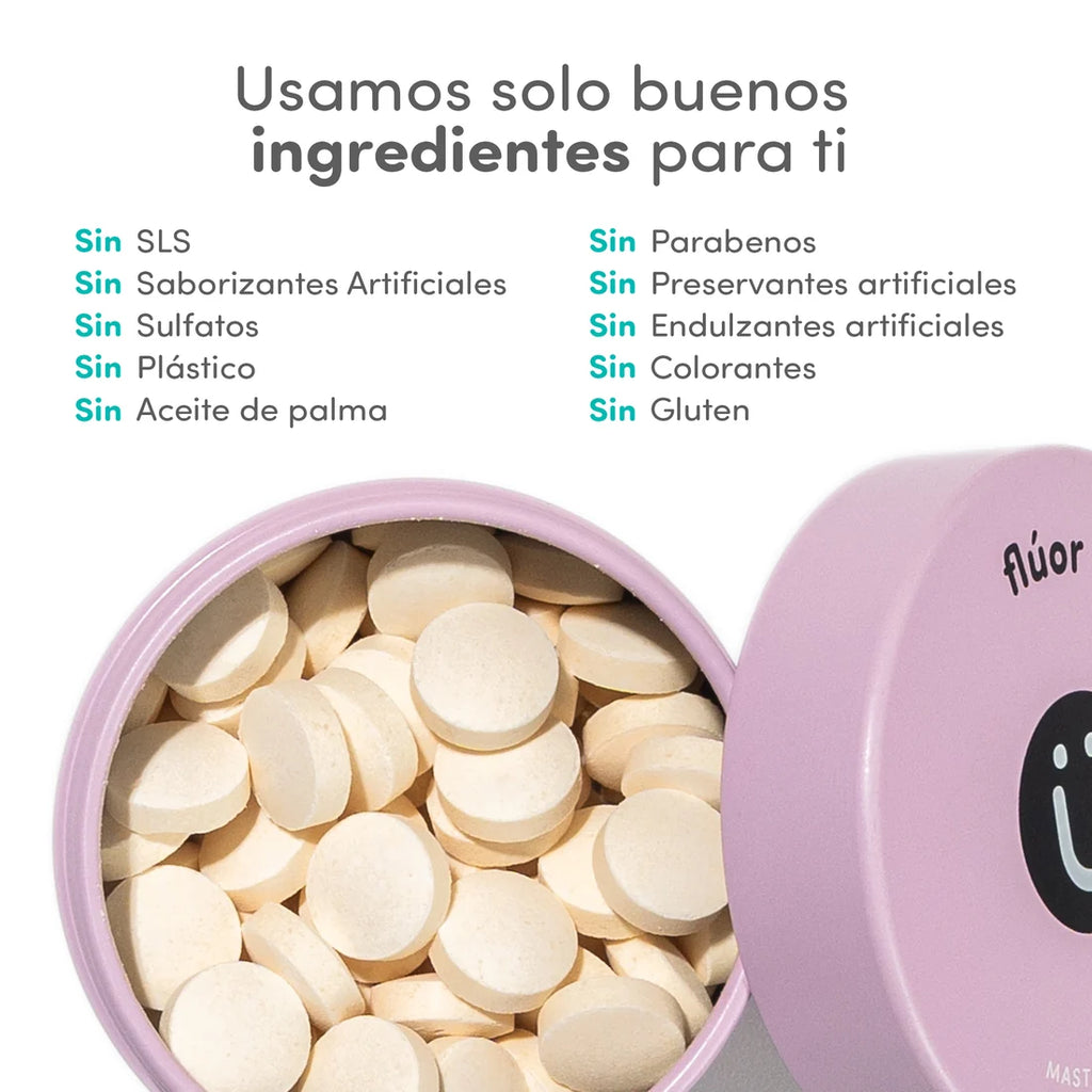Pasta Dental en Tabletas con Nano-Hidroxiapatita |