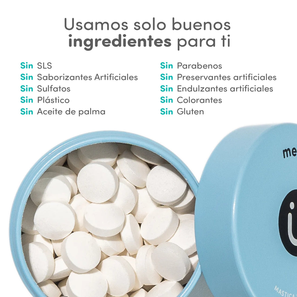 Pasta Dental en Tabletas con Nano-Hidroxiapatita |